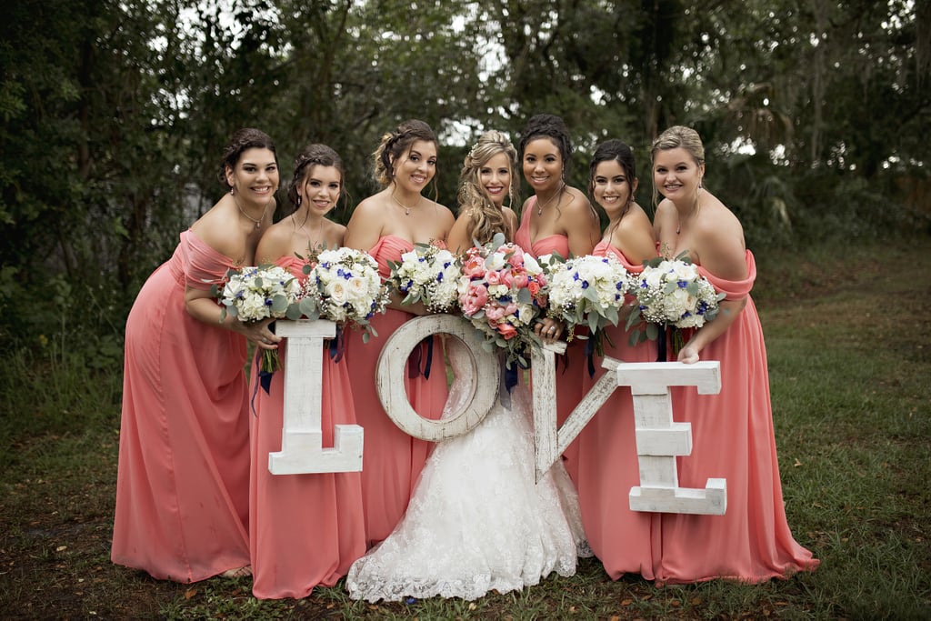 Bridesmaids Pink Wedding Ideas Popsugar Love And Sex Photo 45