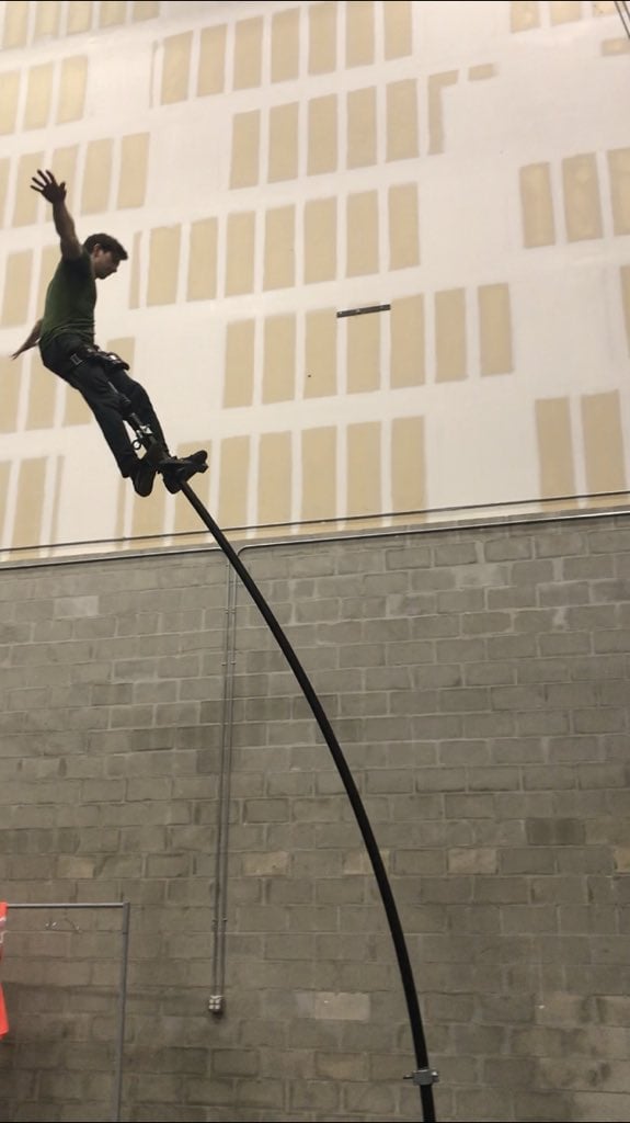 High-Fiving Sway Poles