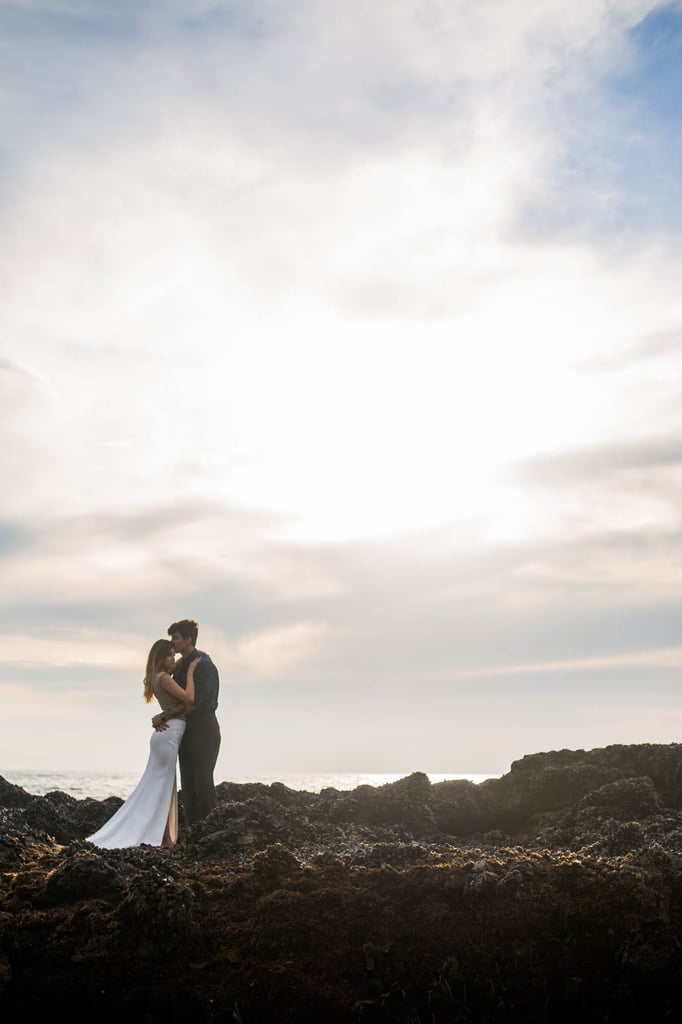 This Couple Totally Reminds Us of a Modern Ariel and Eric in Their Beach Engagement Shoot This Couple Totally Reminds Us of a Modern Ariel and Eric in Their Beach Engagement Shoot