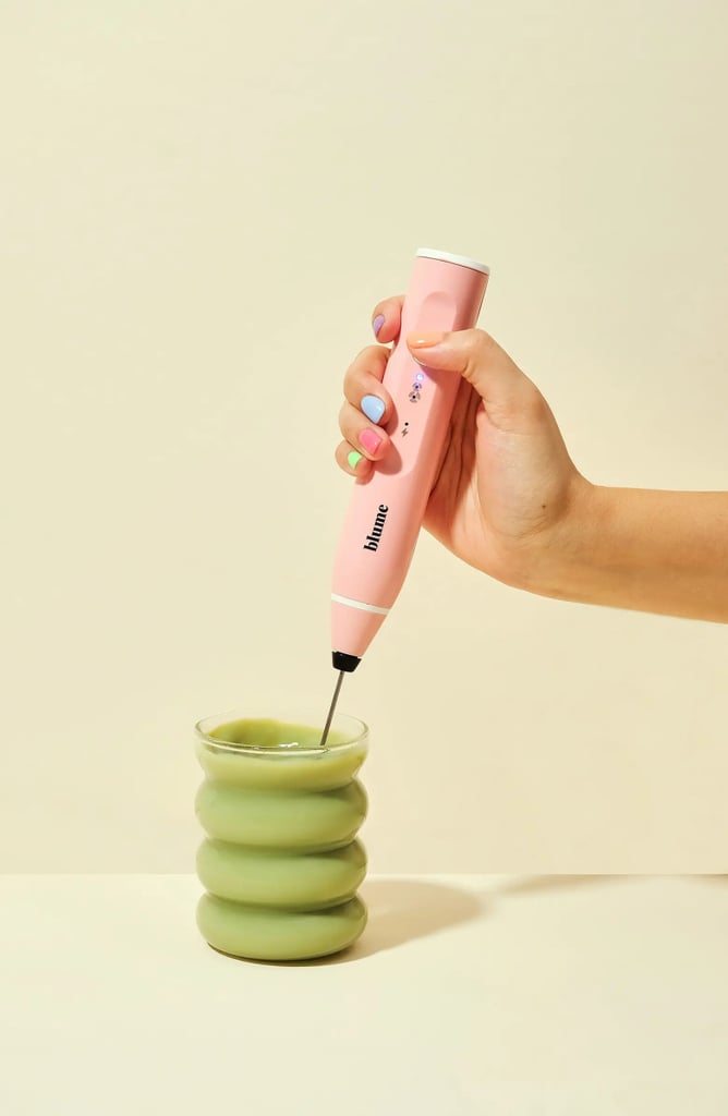 A Morning-Routine Essential: Blume Electric Milk Frother