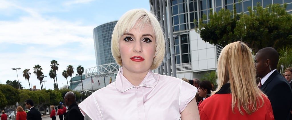 Lena Dunham Dress at Emmys 2014