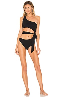 EMMA PAKE Fabia One Piece in Black