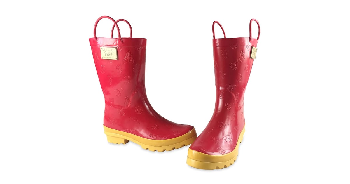 Winnie the Pooh Anniversary Rain Boots for Women Treat Yourself