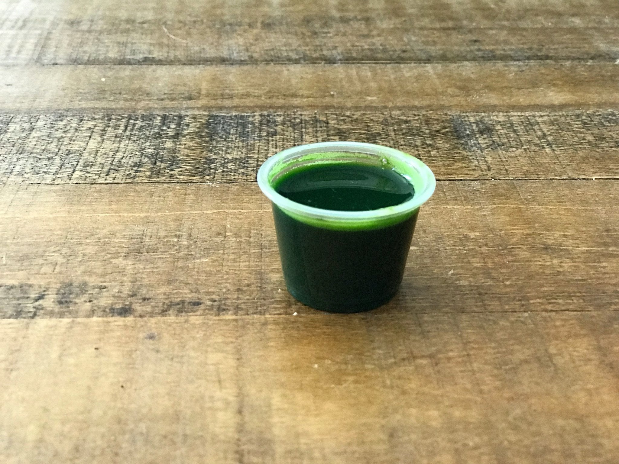 Drinking wheatgrass outlet