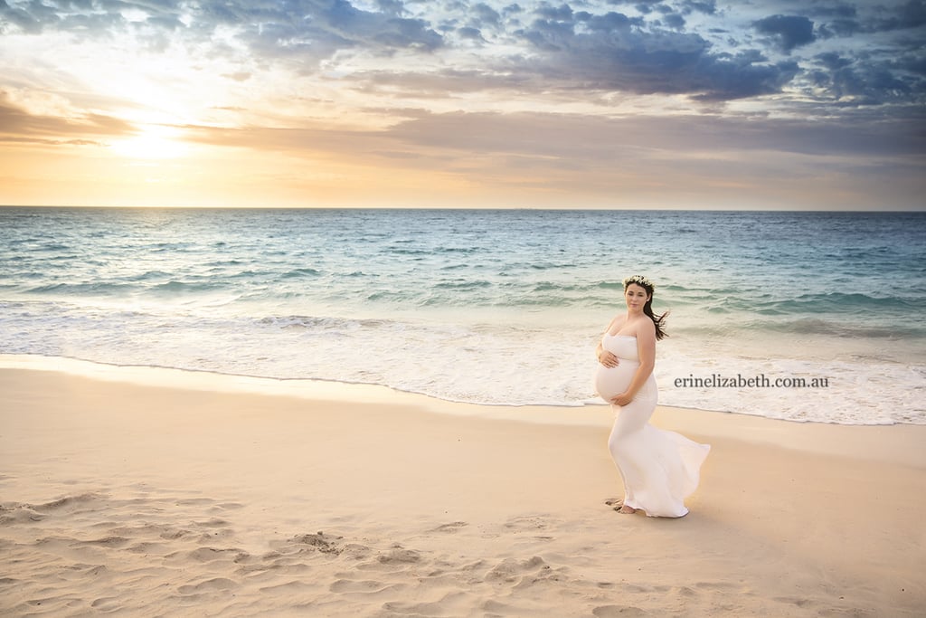 Pregnancy Photo Shoot of Mom Expecting 5 Babies
