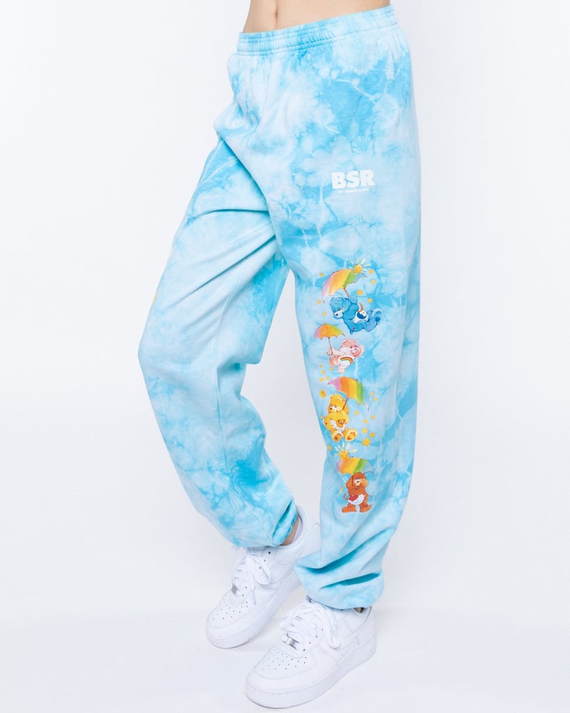 By Samii Ryan Raining Care Bears Blue Tie-Dye Sweatpants | Saweetie's ...