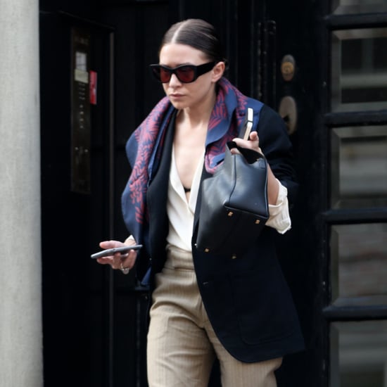 Ashley Olsen Wearing Khaki Pants March 2016