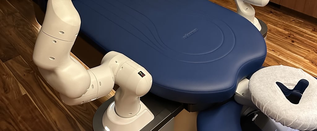 I Tried Aescape, the AI Robot Massage: See Photos