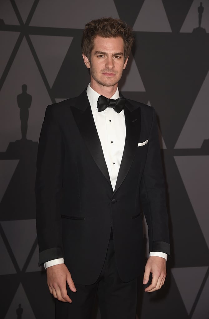 Emma Stone and Andrew Garfield at the Governors Awards 2017