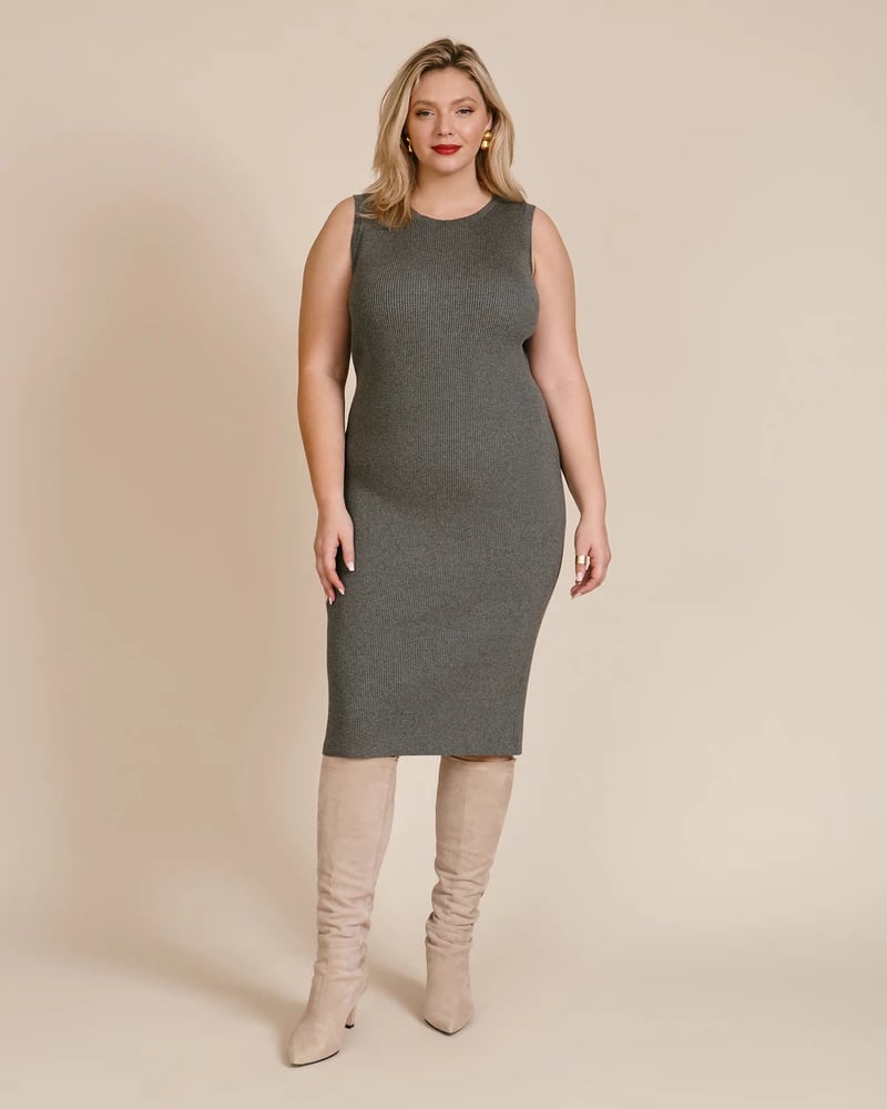 A Sweater Dress: Henning Ribbed Knit Dress