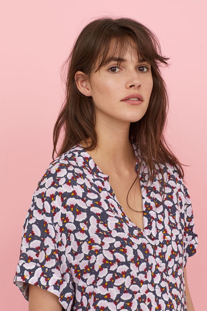 H&M VNeck Dress Best Spring Dresses at H&M POPSUGAR Fashion UK Photo 5