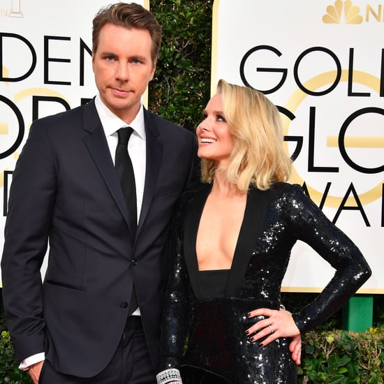 Kristen Bell and Dax Shepard at 2017 Golden Globe Awards