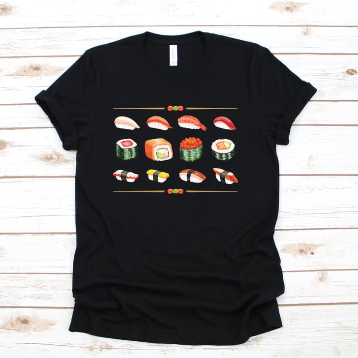 sushi roll t shirt