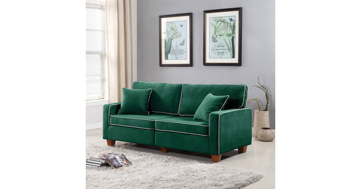 Divano Roma Modern Velvet Loveseat Sofa Shop The 90 Hottest Living Room Furniture Pieces Of 2019 You Won T Regret It Popsugar Home Photo 51