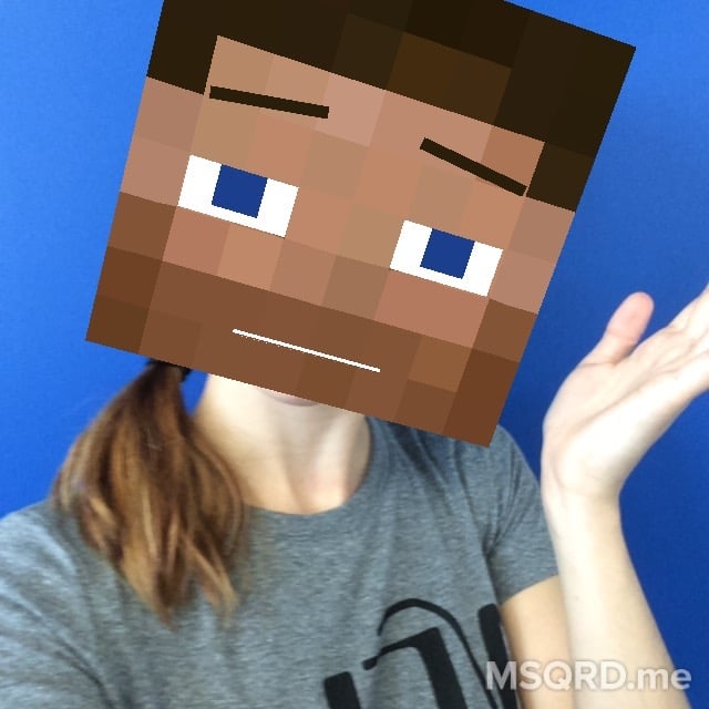 Minecraft Head Find Out Why This Ridiculous Instagram App Is So Cool Facebook Bought It Popsugar Tech Photo 18
