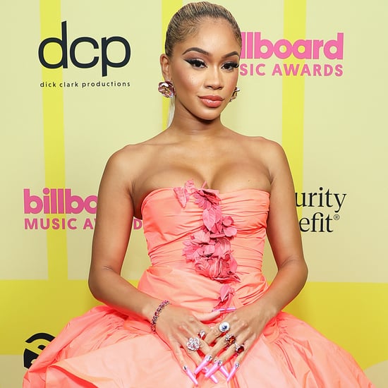 Saweetie's Electric Pink Manicure at Billboard Music Awards