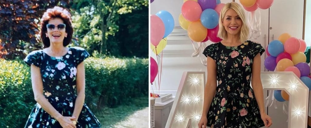 Holly Willoughby Wears Her Mum's Dress For 40th Birthday