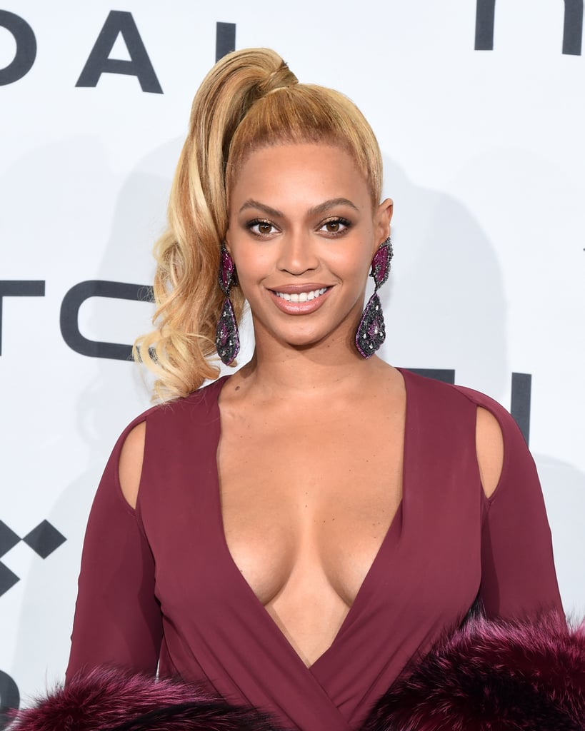 Beyoncé's High Ponytail in 2015
