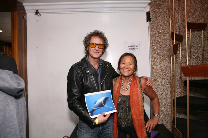 Peggy Oki at a Benefit Concert For Ric O'Barry's Dolphin Project