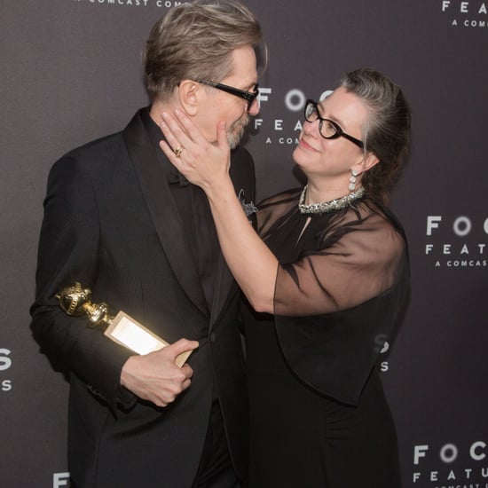 Gary Oldman and Family at the Golden Globes 2018