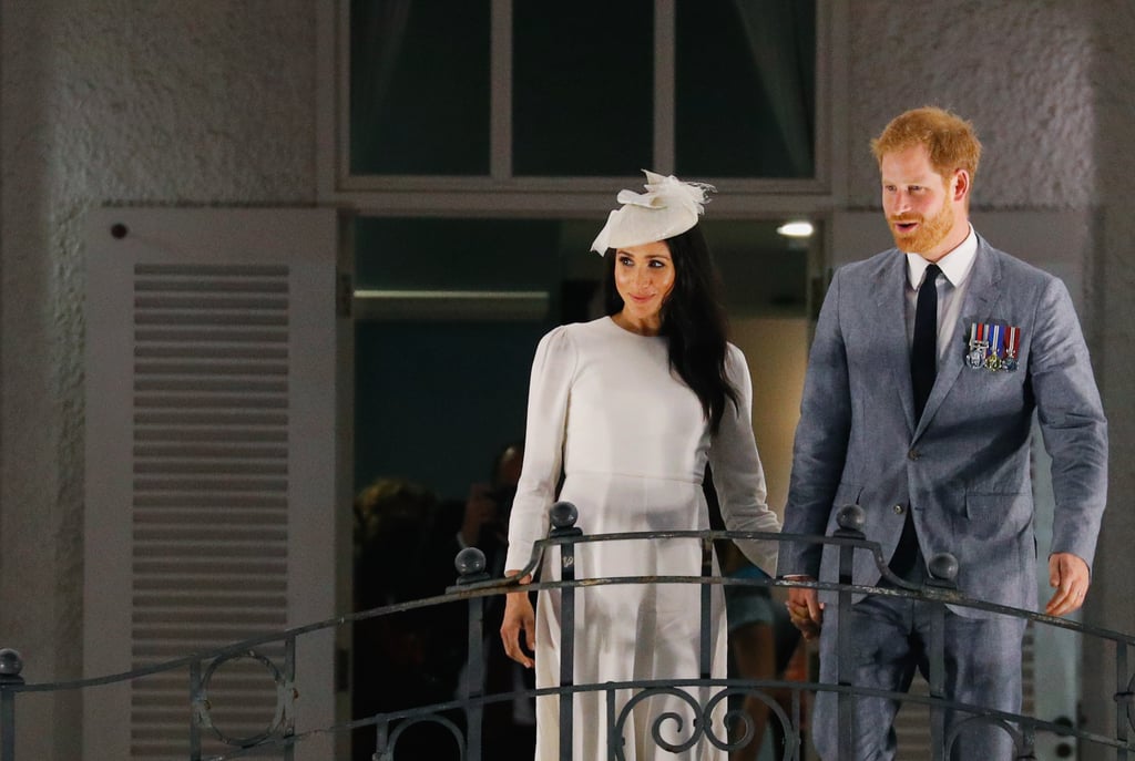 Harry, Meghan, and Queen Elizabeth at Grand Pacific Hotel