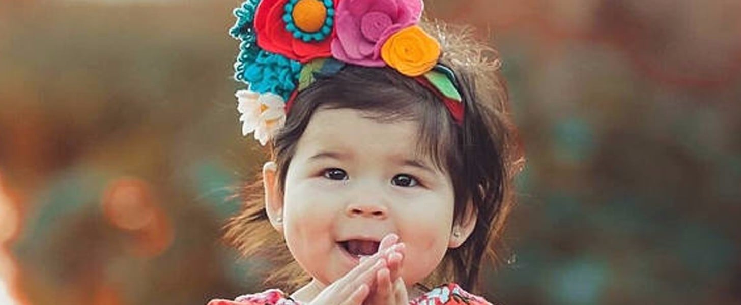 Mexican headbands hot sale for babies