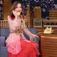 We Need to Talk About the Gucci Dress Dakota Johnson Wore on The Tonight Show