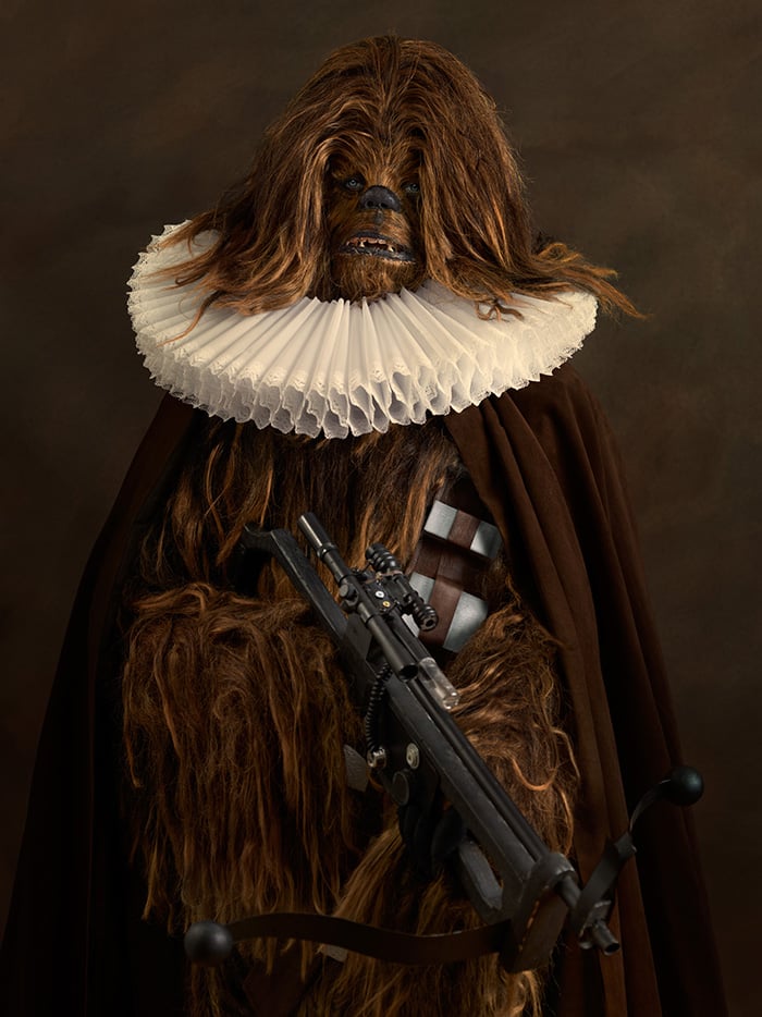 Chewbacca: "Portrait of a Very Hairy Man"