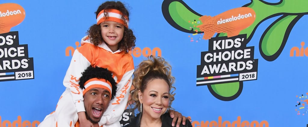 Mariah Carey and Nick Cannon Family 2018 Kids' Choice Awards