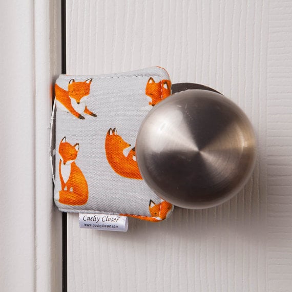 Cushy Closer Fox Print Door Cushion