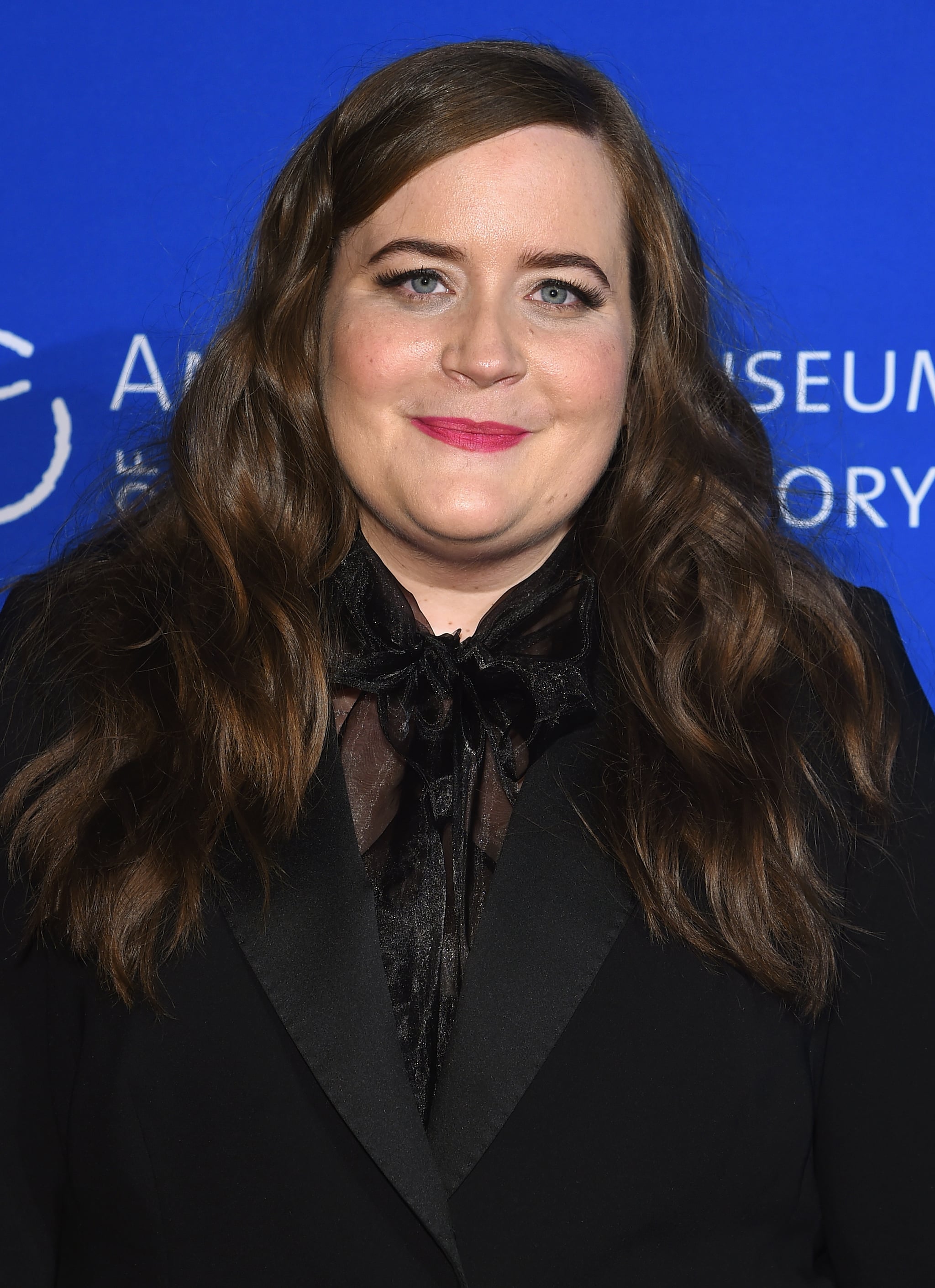 NEW YORK, NY - NOVEMBER 30:  Aidy Bryant attends the American Museum Of Natural History's 2017 Museum Gala at American Museum of Natural History on November 30, 2017 in New York City.  (Photo by Jamie McCarthy/Getty Images)