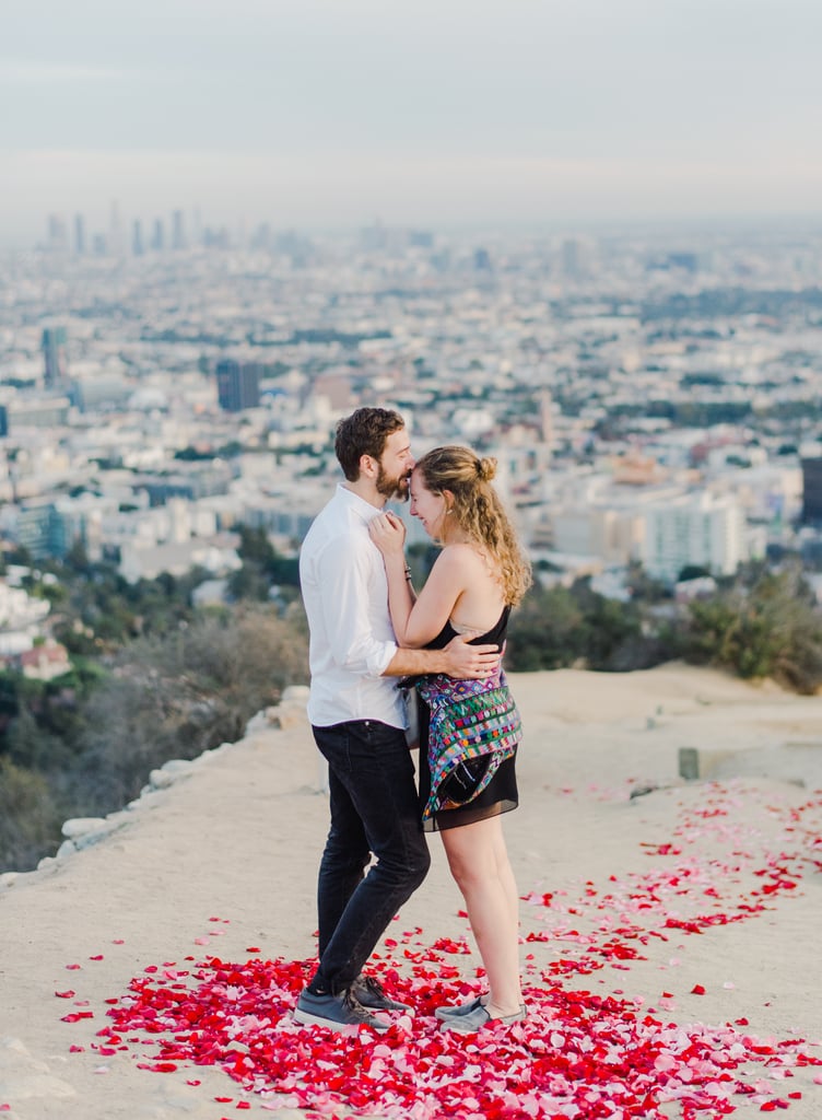 Man Proposes to His Girlfriend With 16 Dogs