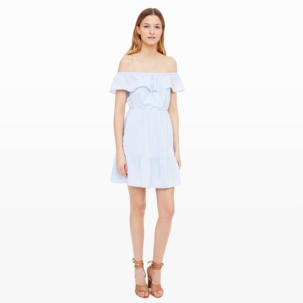 Club Monaco Adeva Off the Shoulder Dress ($249)