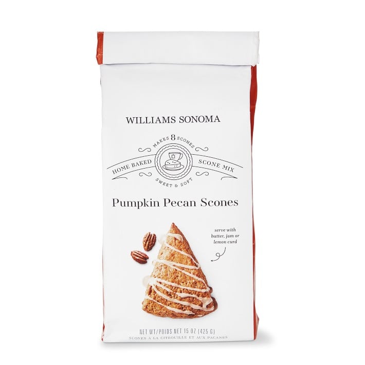 For British-Style Cream Scones: Williams Sonoma Pumpkin Pecan Scone Mix