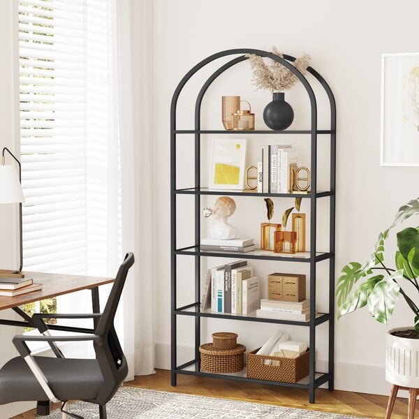 Steelside Adrianne Etagere Bookcase