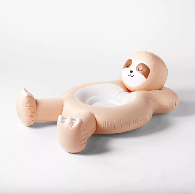 An Affordable Pool Float: Sloth Pool Float