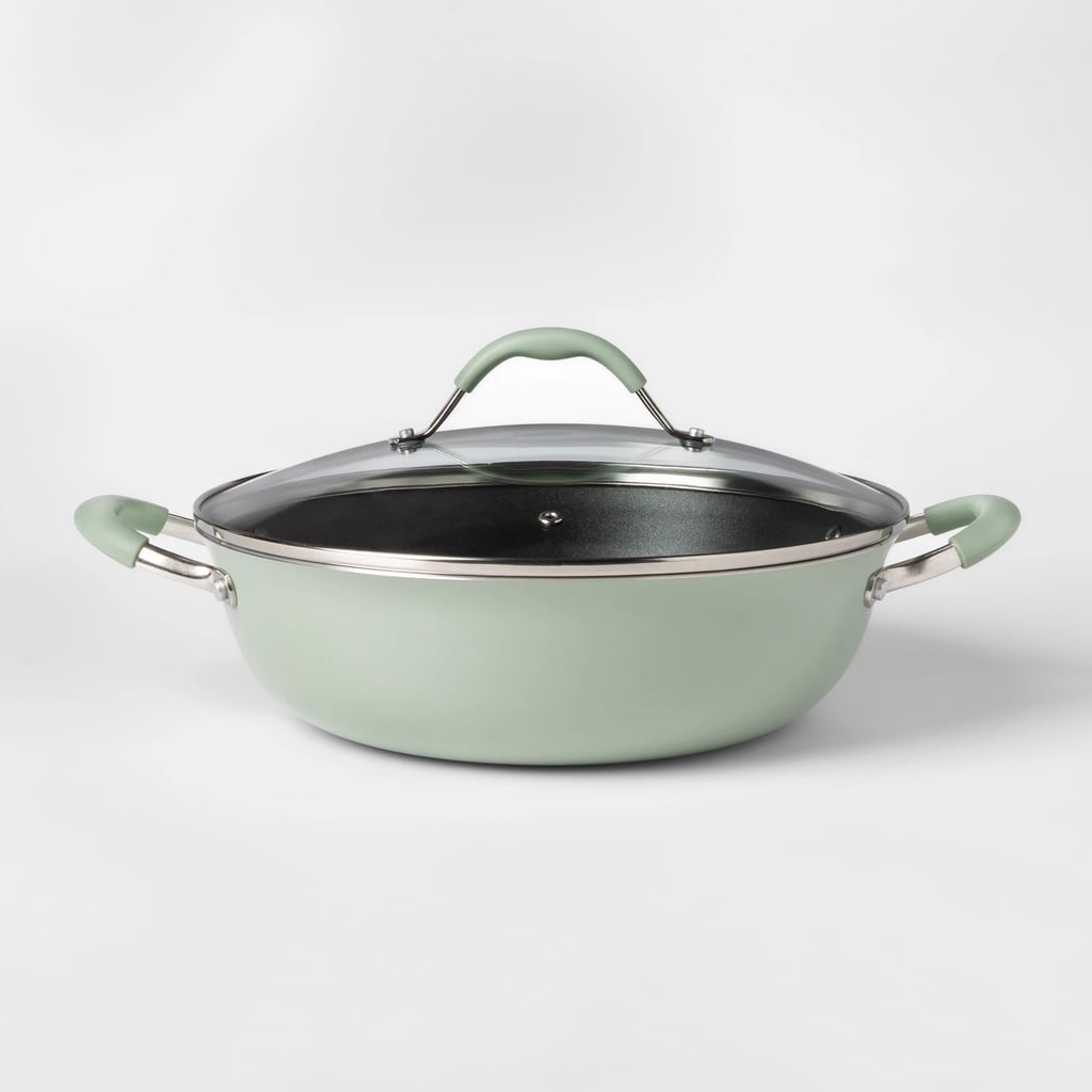 Cravings by Chrissy Teigen Aluminium Non-Stick Everyday Pan With Lid