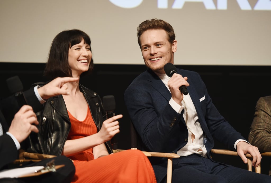 Sam Heughan and Caitriona Balfe Outlander Panel March 2018