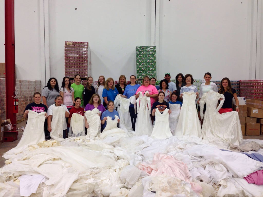 Brides Donate Wedding Dresses To Angel Gown Program Popsugar Family