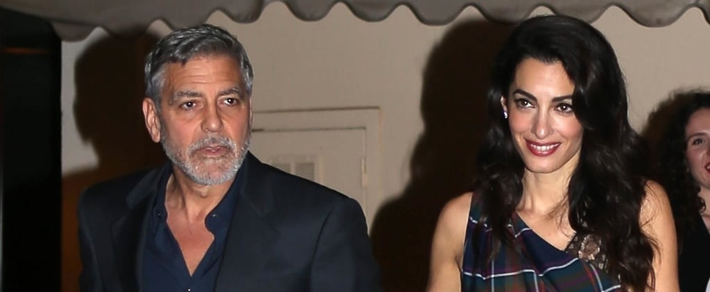 Amal Clooney's Plaid Outfit With George Clooney