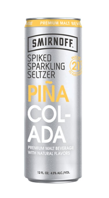 Smirnoff Spiked Sparkling Seltzer Piña Colada