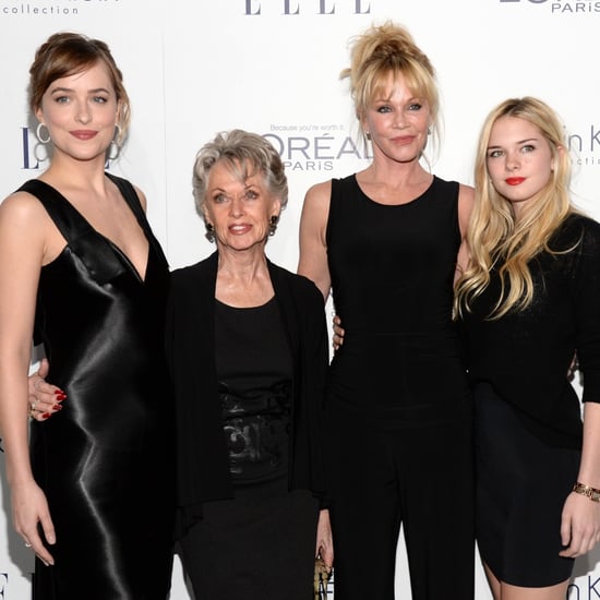 Dakota Johnson and Melanie Griffith Elle Women in Hollywood