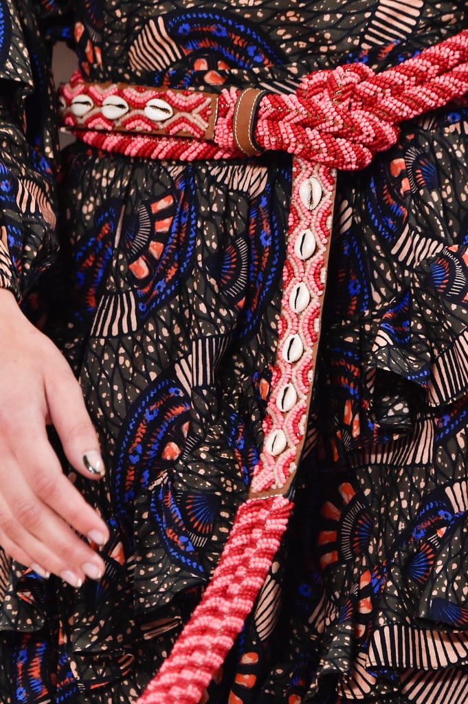 A Belt on the Ulla Johnson Runway at New York Fashion Week