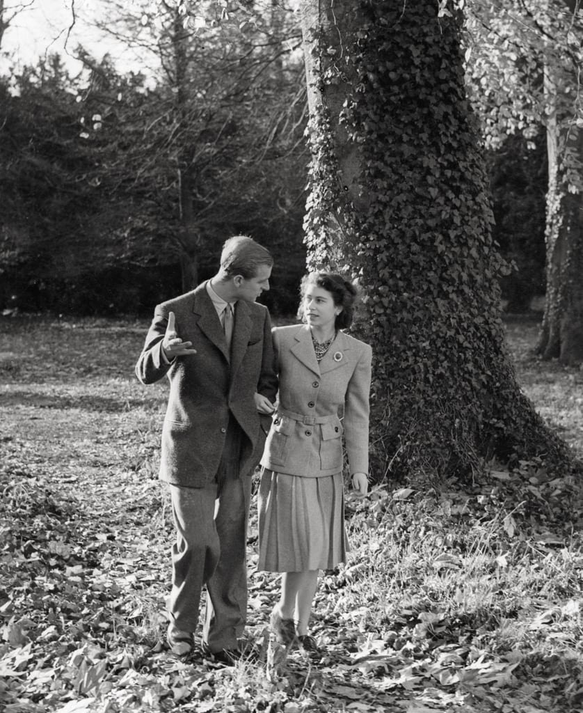 Princess Elizabeth and Philip, Duke of Edinburgh on their honeymoon in 1947