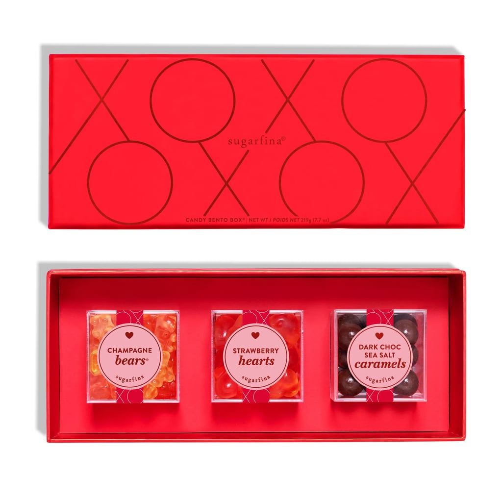 Cute Valentine's Gifts: Sugarfina Cupid Strikes Again 3 Piece Candy Bento Box