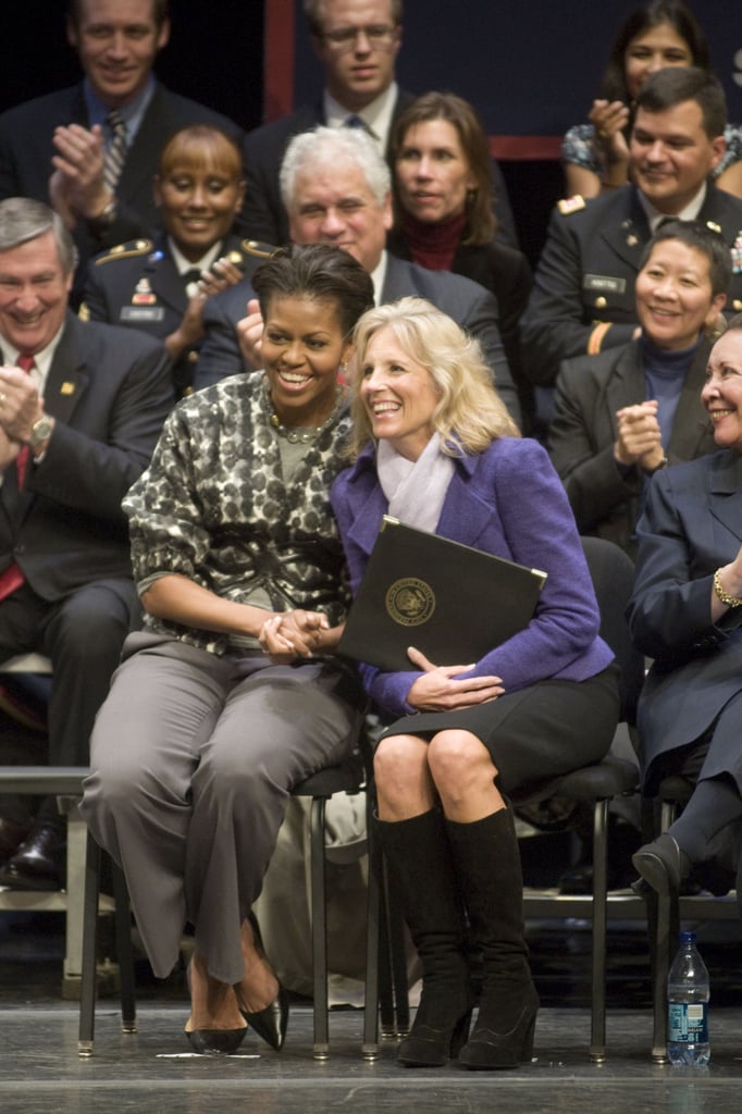 Michelle Obama and Jill Biden Friendship in Pictures