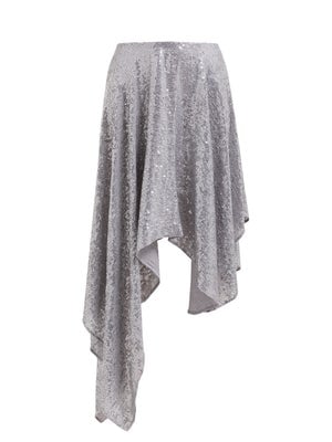 Ashish Sequinned Asymmetric Skirt