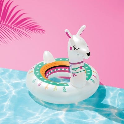fiesta llama pool float