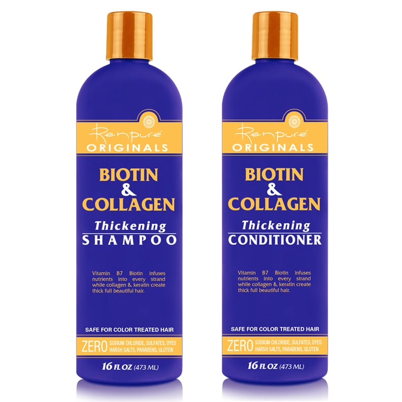 Renpure Originals Biotin and Collagen Thickening Shampoo and Conditioner ($5 each)