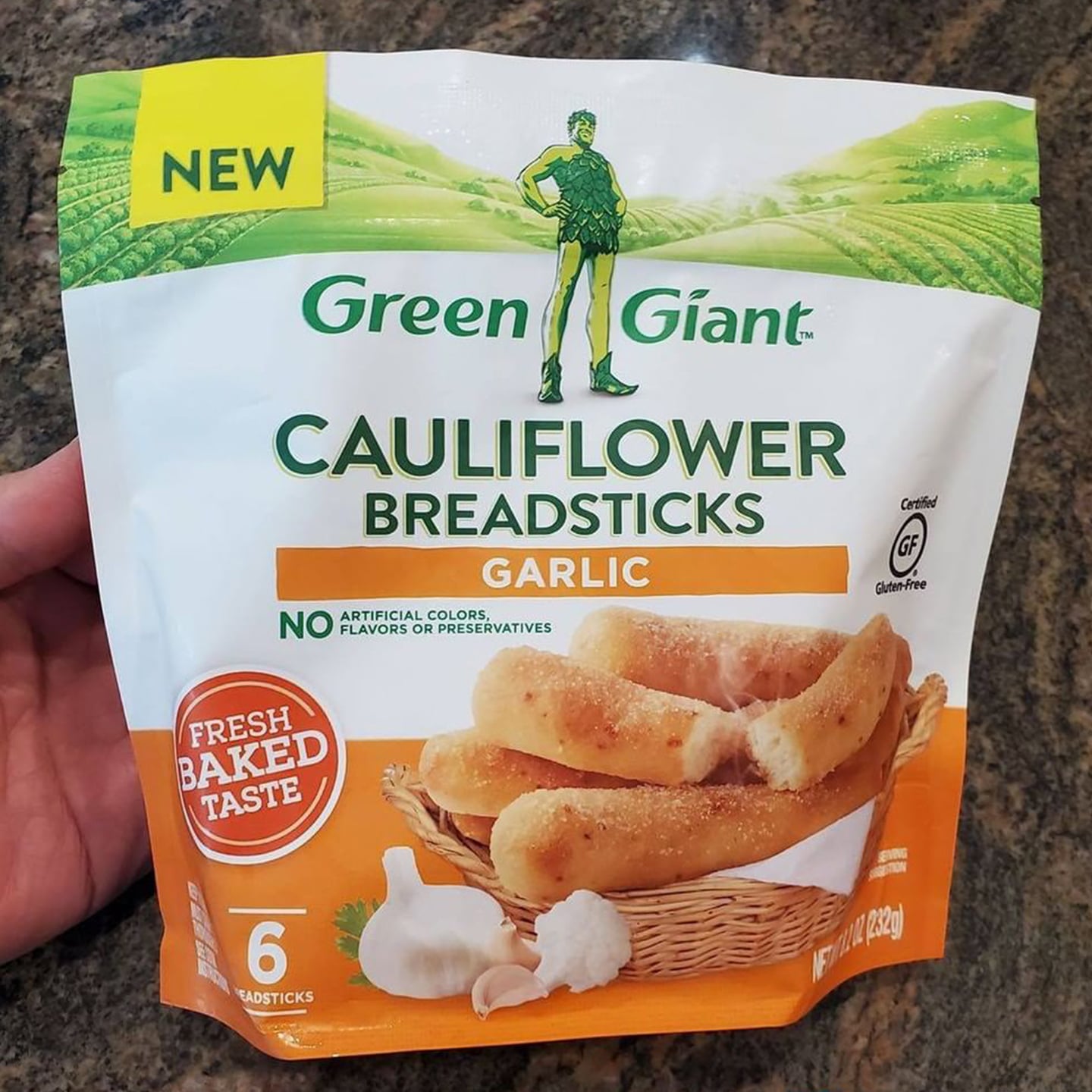 Green Giant Has New Cauliflower Breadsticks In 2 Flavours Popsugar Food Uk